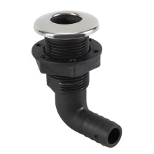 3/4 Inch Universal Hull Hose Connector Nylon Water Outlet Marine Ship Accessories
