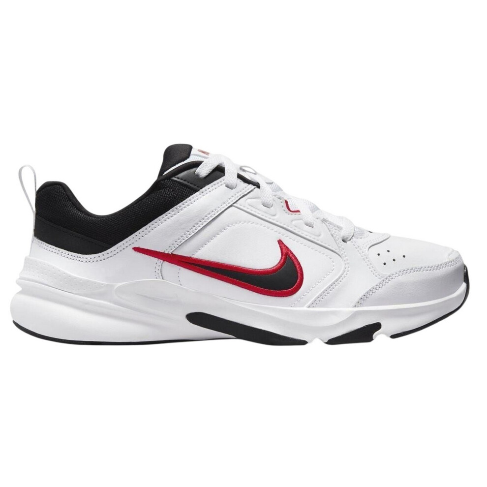 Nike (8.5 Uk, White/Black/Red) Mens Defy All Day Trainers