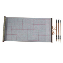 Reusable Water Writing Magic Cloth Inkless Chinese Calligraphy Set of 3 Traditional Calligraphy Writing Brush Pens Set 2