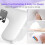 Arm Rest for Nails Tech,Manicure Nail Arm Rest with Rotating Phone Stand, U Shaped Height Adjustable White 7