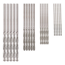 Diamond Drill Bit Set 20 Pieces 4 Sizes 1mm 1.5mm 2mm 2.5mm Twist Tip Jewelry Beach Sea Glass Shells Gemstones Lapidary