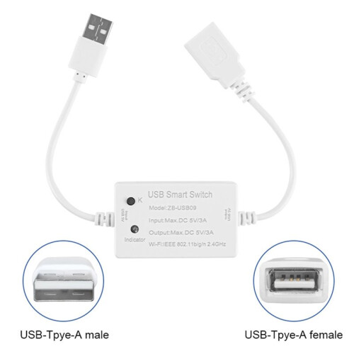 Interruttore USB Tuya Zigbee Controller Interruttore Intelligente USB Modulo Controller Interruttore Interruttore Automatico per Elettrodomestici 2
