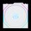 Fan TL Wireless LCD 120 Fan Computer Case 120mm Fan (White) NO CONTROLLER 5