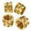50Pcs 3D Printing Model Insert Nut, Knurled Brass Nut, Injection Molding Insert Nut for 3D Printer Voron 2.4 Etc (M3) 3
