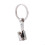 Trendy Car Engine Piston Keyring Chain Keychain Key Fob Silver 3