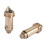6 PCS Sink Plug Replacement Basin Bath Waste Click Clack Spring Brass Plug Bolt for Kitchen Sink Bath Tub Drain Stopper 4