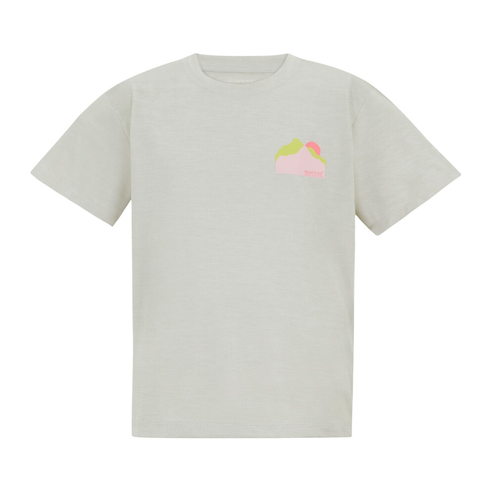 Regatta (7-8 Years, Gray Dawn Marl) Childrens/Kids Aria Sunrise T-Shirt
