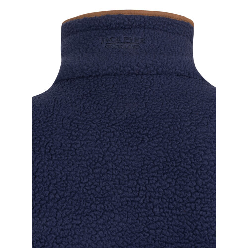 JACK PYKE JACK PYKE Half Zip Sherpa Fleece Pullover Navy X-Large 2