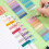 7400 Sheets Transparent Sticky Notes Self-Adhesive BookMarker Annotation Reading Book Clear Tab Posted It 9