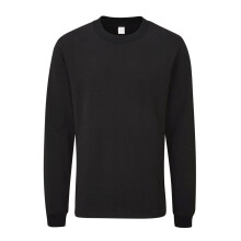(M, Black) Mantis Unisex Adult Essential Heavy Long-Sleeved T-Shirt