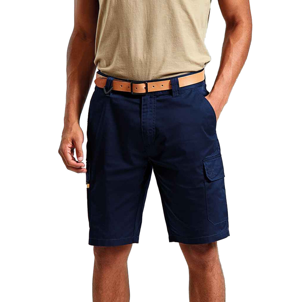Premier (M, Navy) Mens Work Cargo Shorts Blue,Multicoloured