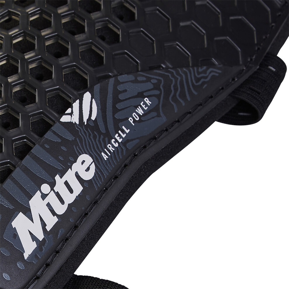 Mitre (Xl, ) Power Aircell Technology Shin Guards Black/White