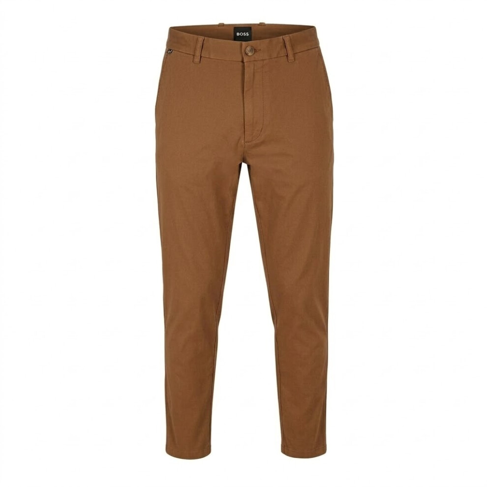 Hugo Boss (32R, Brown) Mens Kaiton Slim Chinos