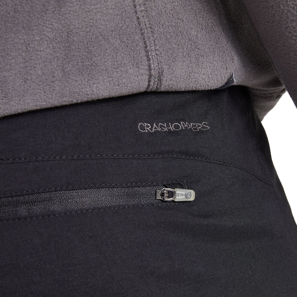 Craghoppers Mens Expert Kiwi Pro Stretch Hiking Trousers (Black) - Size 36 Short - Image 3