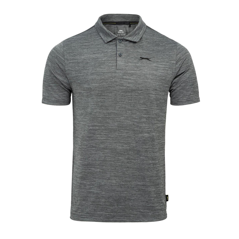 Slazenger (Xxl, Marl) Mens Polo Shirt Grey