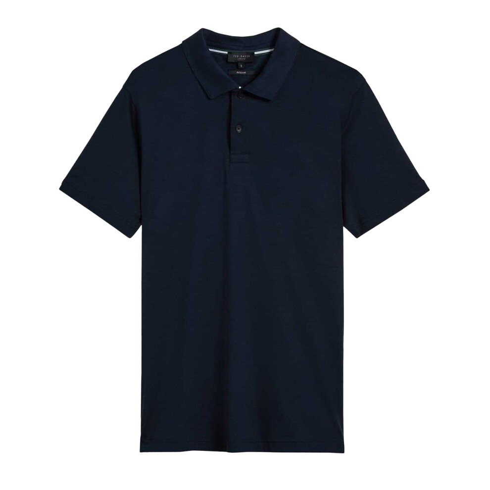 Ted Baker (L, Navy) Mens Zeiter Cotton Polo Shirt Blue,Multicoloured