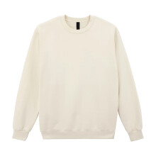 (S, Off White) Gildan Unisex Adult Hammer Maxweight Crew Neck Sweatshirt