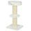 Árvore para Gatos com Cama e Plataforma de Lã, Creme 1