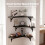 Levede Floating Shelf Wall Mounted 3pc Corner Shelf Unit Home Sotrage Decor 2