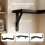 Levede Floating Shelf Wall Mounted 3pc Corner Shelf Unit Home Sotrage Decor 4
