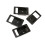 Car Inner Door Handle Bowl Trim for   2004‑2018 4PCS 1