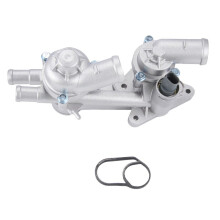 03C121111AK Controlador de Termostato de Refrigerante de Motor de Carro Material de Liga de Alumínio Aprimorado para Bora Sagitar