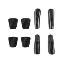 Para ALPHARD 40 Series 2023+ Parche Decorativo del Reposabrazos de la Puerta Central de Fibra de Carbono del AutomóVil Accesorios Interiores