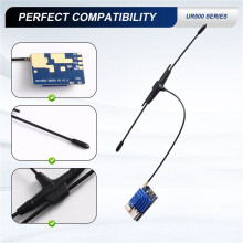 ELRS UR500 Dual Band Ultra-Long RX Expresslrs 868Mnz 900Mhz 2.4Ghz Freq dla Dronów RC FPV 120MM