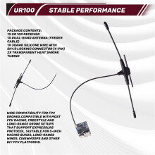 ELRS UR100 Dual Band Ultra-Long RX Expresslrs 868Mnz 900Mhz 2.4Ghz Freq do Dronów RC FPV 120MM