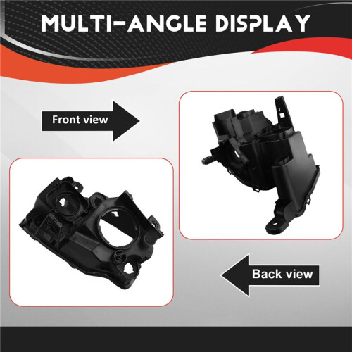 Left Front Headlight Base Cover for  Grand Cherokee 2014-2019  Light Back Lid  Light Lamp Base 2