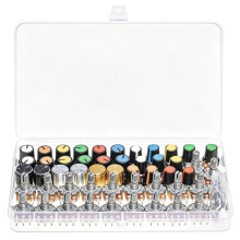 WH148 Potentiometer Kit 1K 2K 5K 10K 20K 50K 100K 250K 500K 1MK Ohm 15mm Shaft Single-Joint Linear Potentiometers