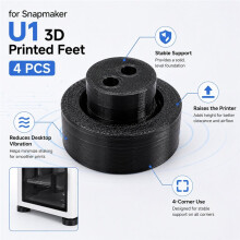 For Snapmaker U1 3D Printer 4PCS Anti-Vibratie Feet High Quality Anti-Slip Anti-Shock Feet for U1 3D Printer Parts