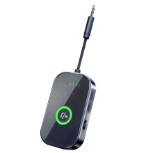 New Bt 6.0 Receiver Transmitter 3.5mm Wireless Audio Adapter for Phone Connection to Aux Car Audio, TV,Headphone
