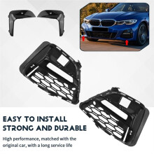 Front Bumper Fog Light Grille +Trim Fog Light Frame for 3 Series G20 G28 320li 325Li 2019-2022 Right 51118075648