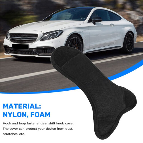 Capa de Troca de Marcha de Carro com Espuma Acolchoada para CaminhãO Capa Preta 2