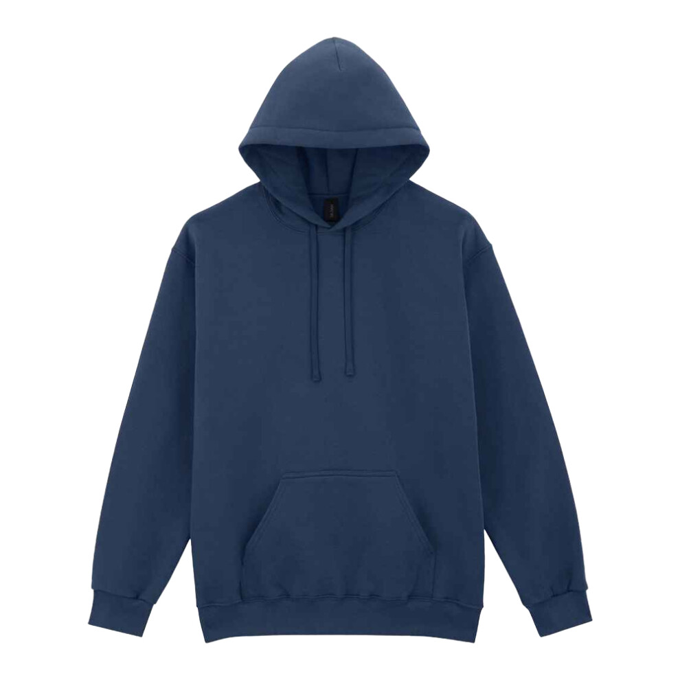 Gildan (L, Blue Dusk) Unisex Adult Softstyle Plain Midweight Hoodie