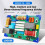 1000W 3 Way Speaker Crossover PA-3804 Audio Frequency Divider Board Adjustable Tweeter Mid Woofer Network 8