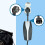 16A NEMA Adapter for  Schuko Adapter Universal Mobile Connector with TPE Cable Model S/Y/X/3 EV Connector EU Plug 5