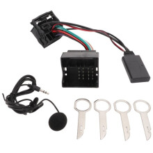 5.0 Wireless Audio Adapter Aux-in-Kabel mit Mikrofonersatz für Focus Mondeo Fiesta Fusion 6000CD
