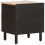 VidaXL vidaXL Bedside Cabinet White 40 x 33 x 46 cm Solid Mango Wood 4