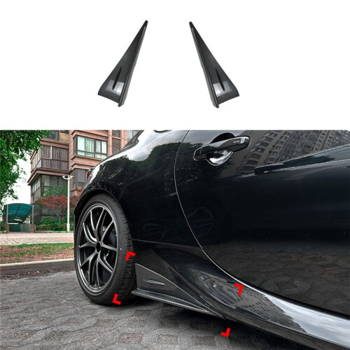 Sidokjolsdelare för  GR86 för  BRZ 2022-2025 Sidokjol Vippsplitters Vingvingar Canard Diffuser A 2