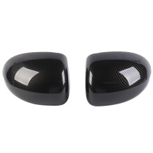 Car Rearview Mirror Cover Cap Trim Decoration for Compass 2008-2016 Exterior Accessories Carbon Fiber