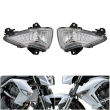 Motorrad Frontblinker Linsen Blinker Indikator für ER6N ER6F ER6R 2009-2011 Zubehör Klare Linse