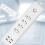 Desktop Power Strip Multi Plug Outlet with 4 USB  WIFI APP Control Timing Power Calculation Power Strip BR Plug 2