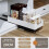 Kitchen Storage Shelf with Slide Rails Pull-Out Kitchen Drawer Type Organizer Tray Storage Rack Cabinets Storage S 7