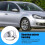 Chrome Right Side Wing Mirror Covers for  MK5  B6  MK5 2