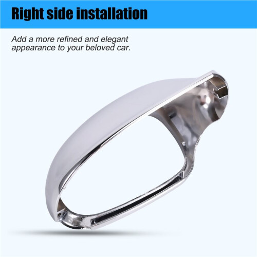 Chrome Right Side Wing Mirror Covers for  MK5  B6  MK5 2