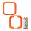 Speaker Bumper Protectors for Turtlebox Ranger, Silicone Protective Speaker Shock-Absorbent Sleeve 7