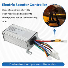 Electric Scooter Controller Aluminum Scooter Brushless Motor Controller 36V 15A 350w for Scooter Controller Replace Part
