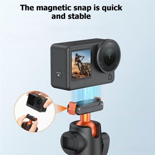 AC-71S 140cm Selfie Stick Tripod for  Action 6  Magnetic Quick Release with  Remote 2